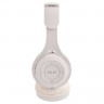 Наушники беспроводные TurboSky WH-02 WHITE. Гарнитура bluetooth TurboSky WH-02 WHITE. Наушники накладные белые.